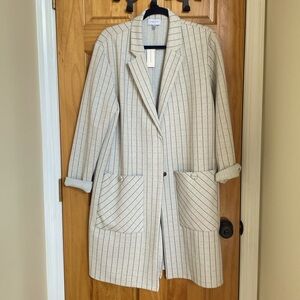 Anthropologie Long Sweater Coat